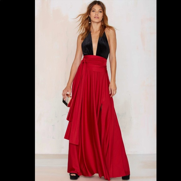 Lioness Dresses & Skirts - Nasty Gal Red Maxi Skirt, small, NWT